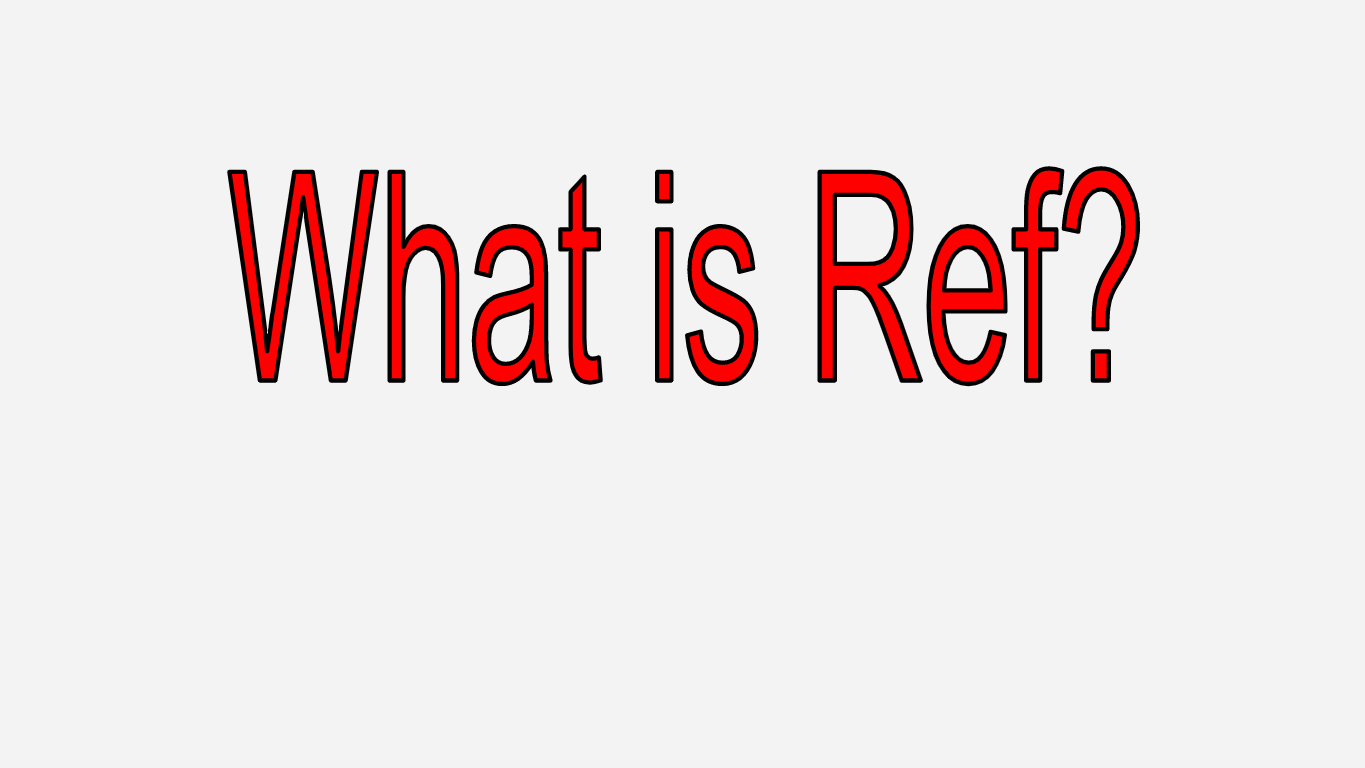 【誰でも簡単】データタイプrefの機能について | kの雑記ブログ